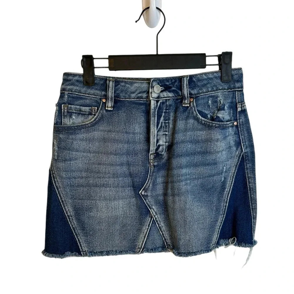 PACSUN DENIM MINI SKIRT